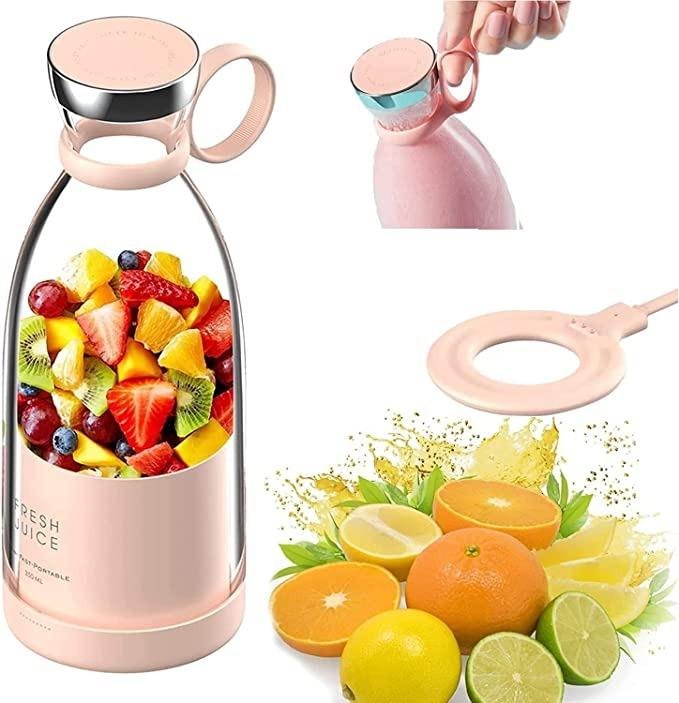 Electric Portable Mini Juicer Bottle | Wireless Personal Size Juicer Blender
